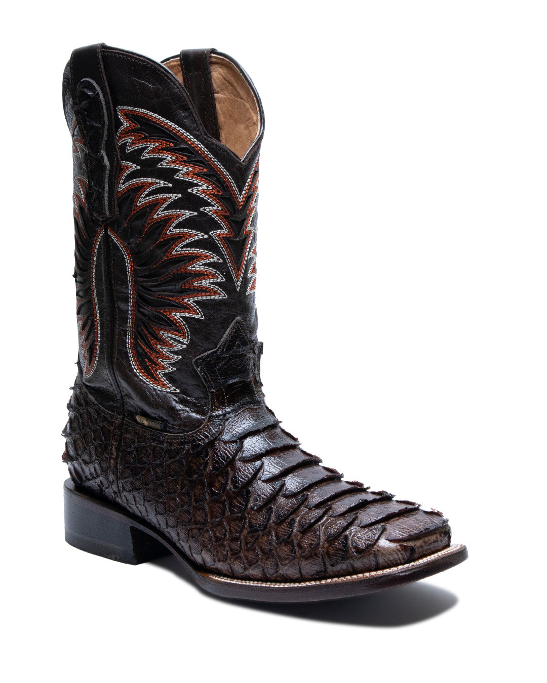 JP Wester Boots Brown Python