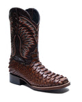 JP Wester BootS shedron python embossed