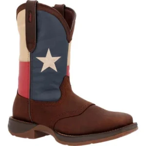 Durango® Workin' Rebel™ Texas Flag Steel Toe Work Boot