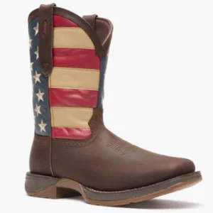 Rebel™ by Durango® Patriotic Steel Toe Flag Western Boot