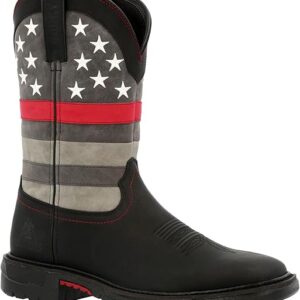 ROCKY Red Line Western Boot - Public Service Support