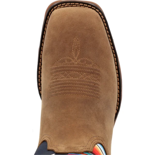 Lady Rebel by Durango® Dusty Brown Serape Flag Western Boot - Imagen 3