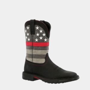 ROCKY Red Line Western Boot - Public Service Support