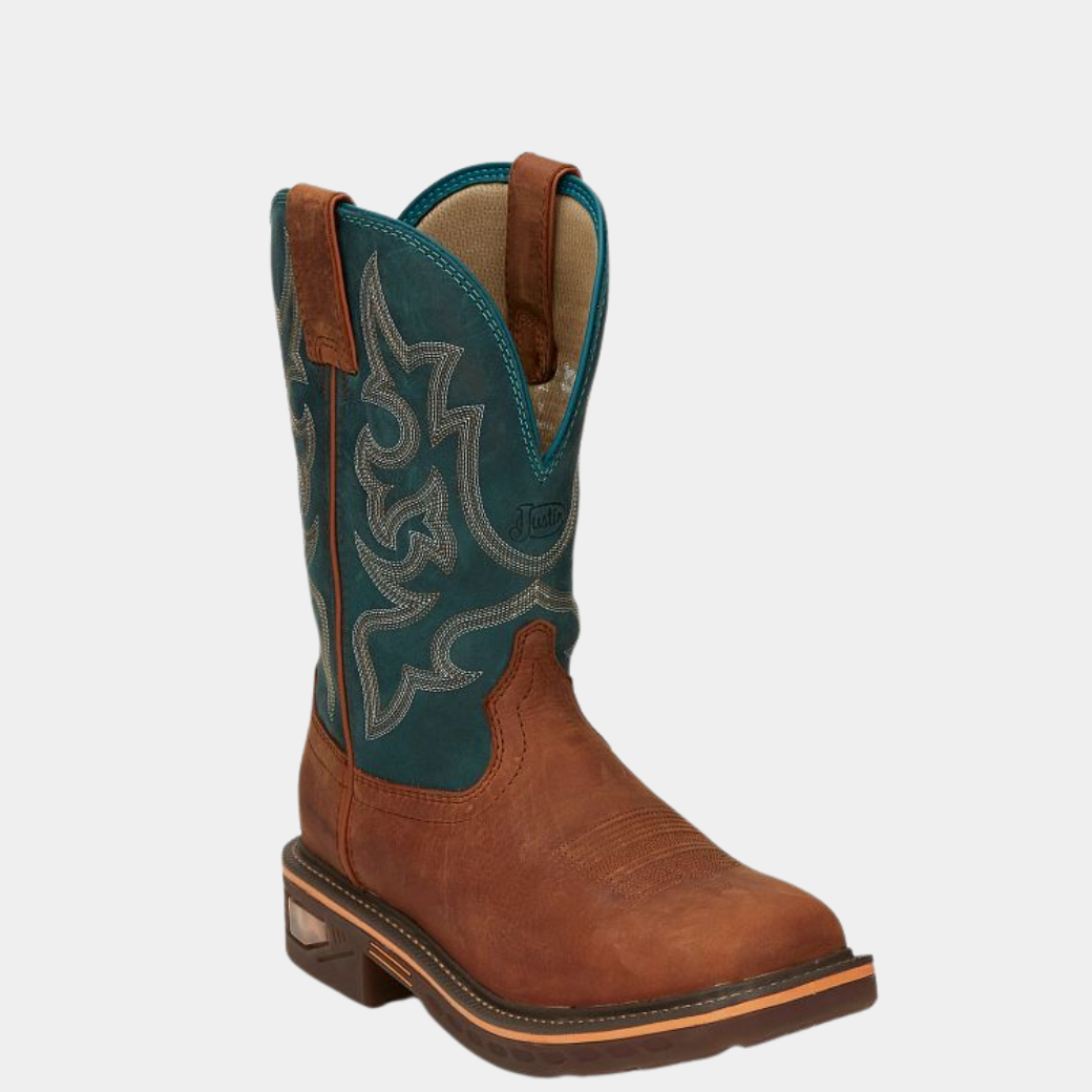 Justin Work Boots / Resistor 11" Nano Comp Toe CR4010