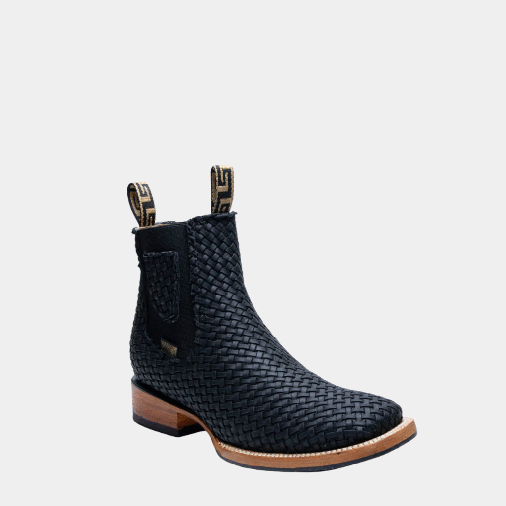 JP Boots® Black Petatillo Hombre