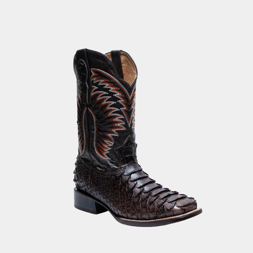 JP Boots® Brown Python Hombre